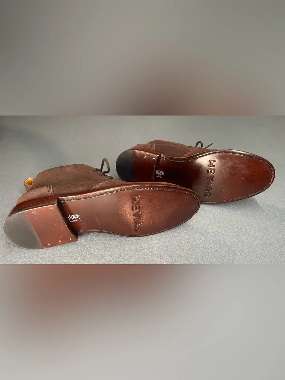 Men's Hand-Made Brown Suede Lace-Up Chukka Boots with Leather Lining